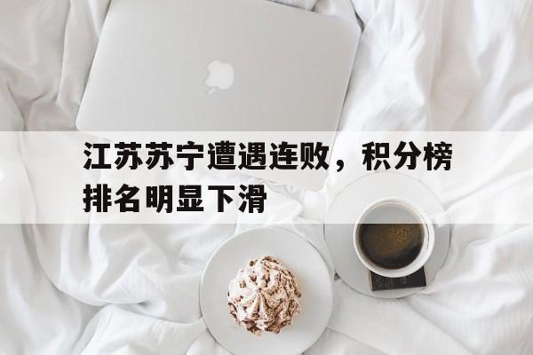江苏苏宁遭遇连败,积分榜排名明显下滑的简单介绍